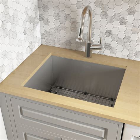 largest stainless steel sink for 24 inch cabinet|undermount sink 24 inch cabinet.